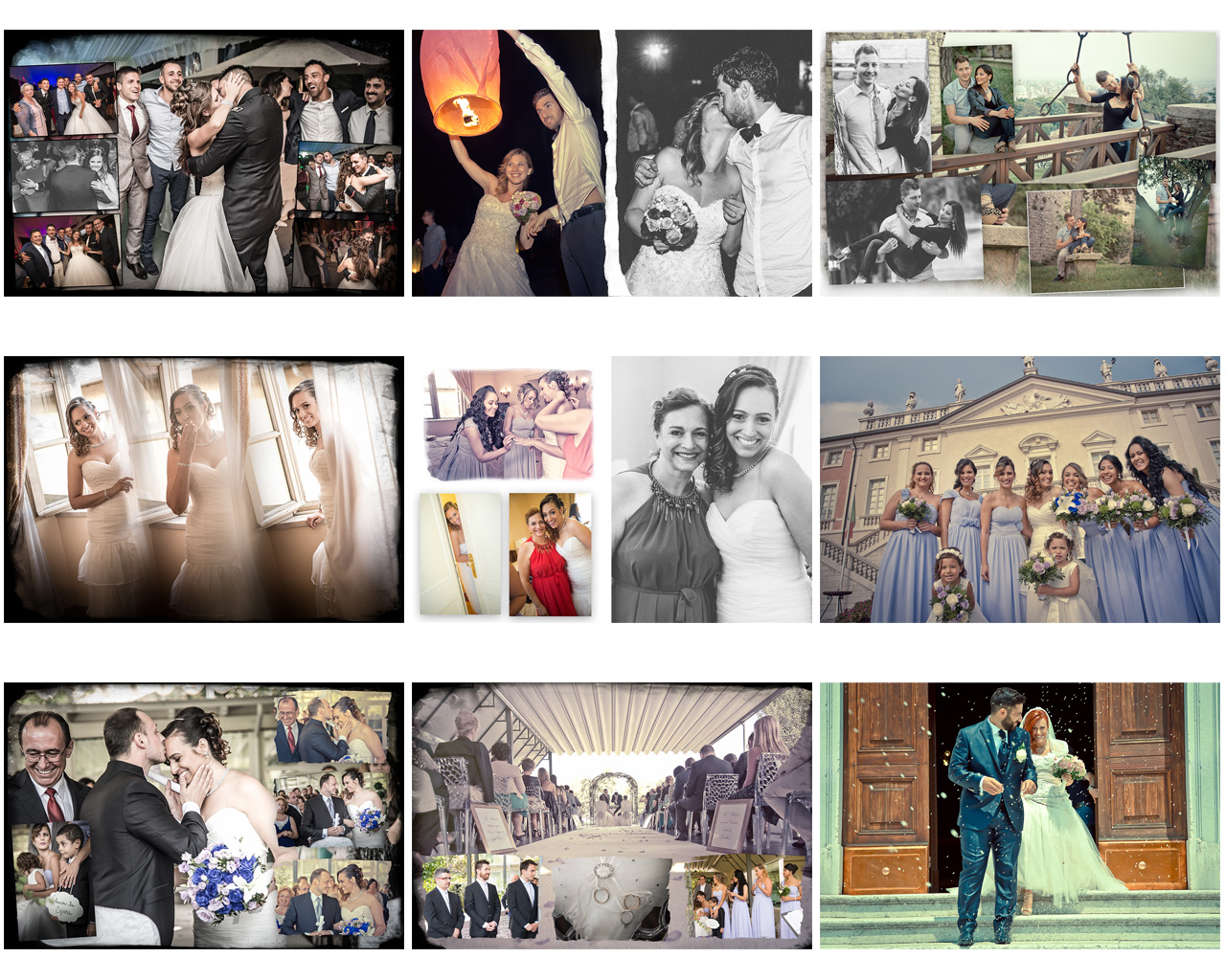 Fotografo cologne matrimonio album